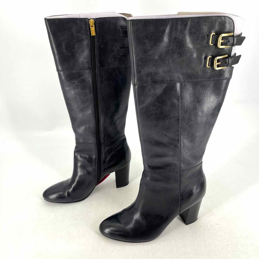 Shoe Size 11 ISOLA Black Leather Boots