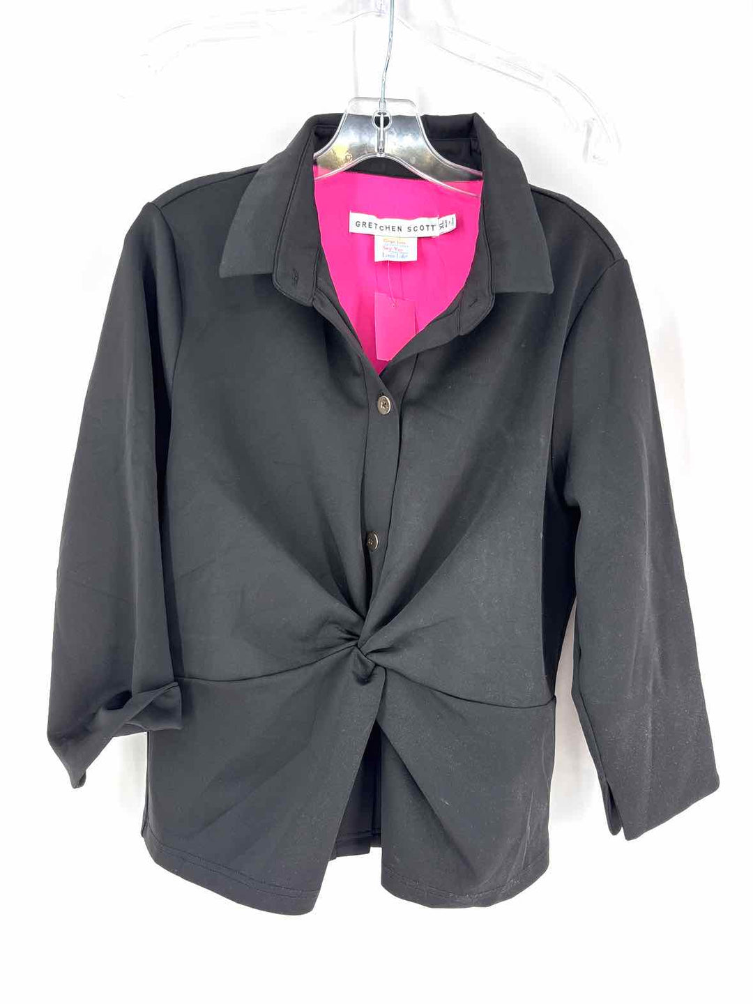 Size XL Gretchen Scott Black Shirt