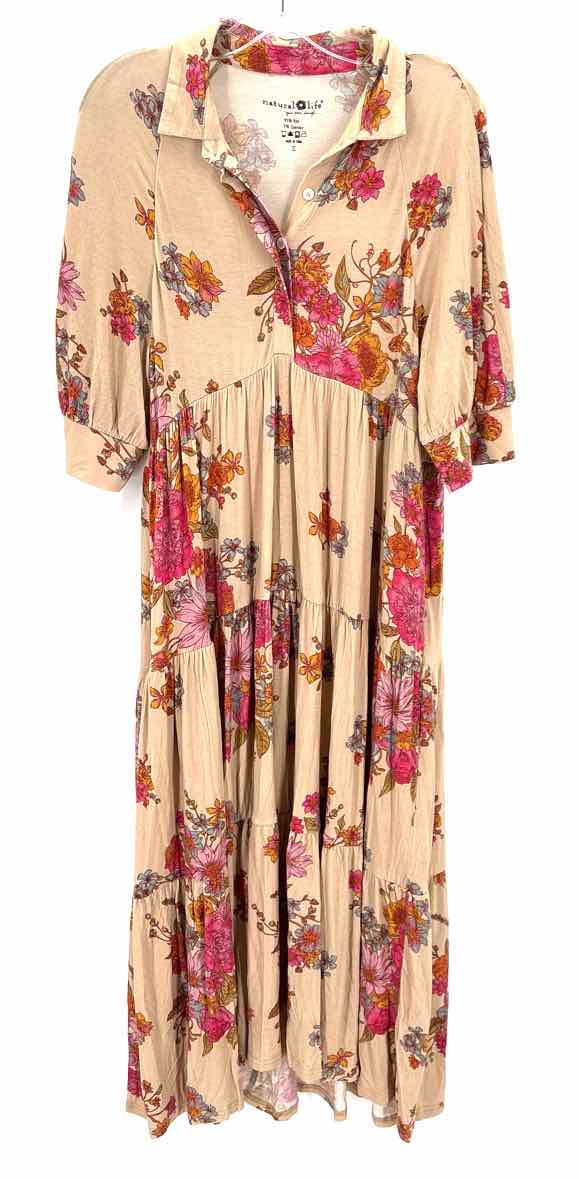 Size S Tan Knit Dress
