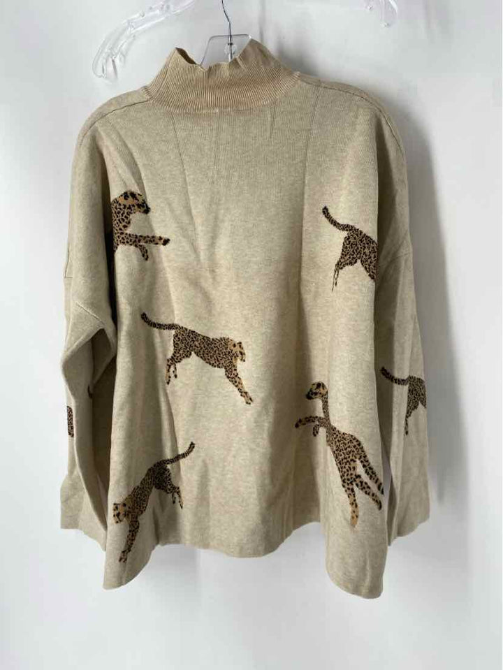 Size S ENTRO Beige Sweater