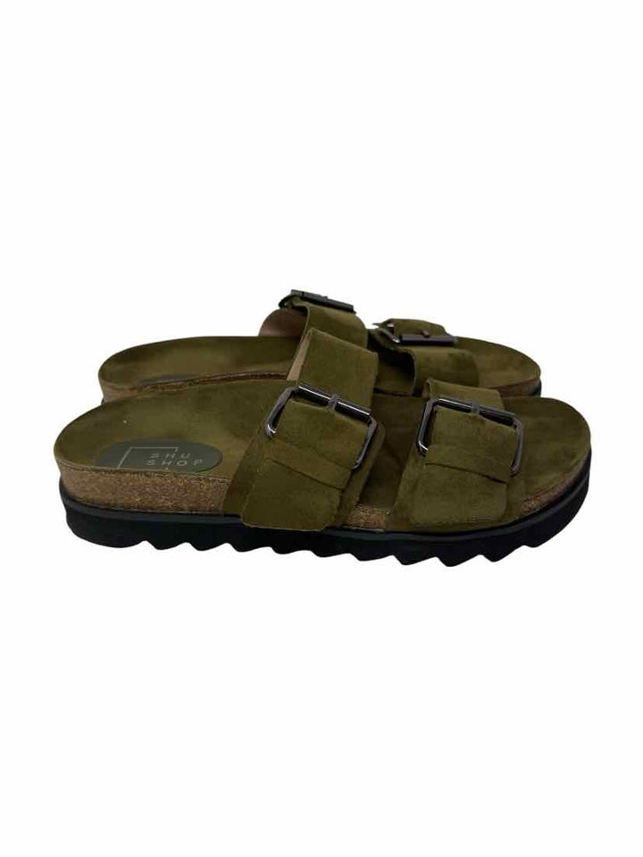 Shoe Size 8.5 Olive Sandals