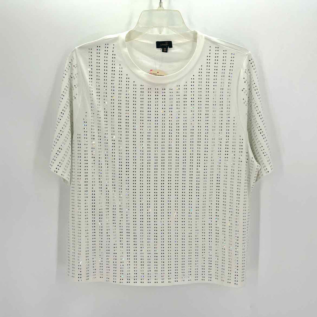 Size 3X White Knit Shirt