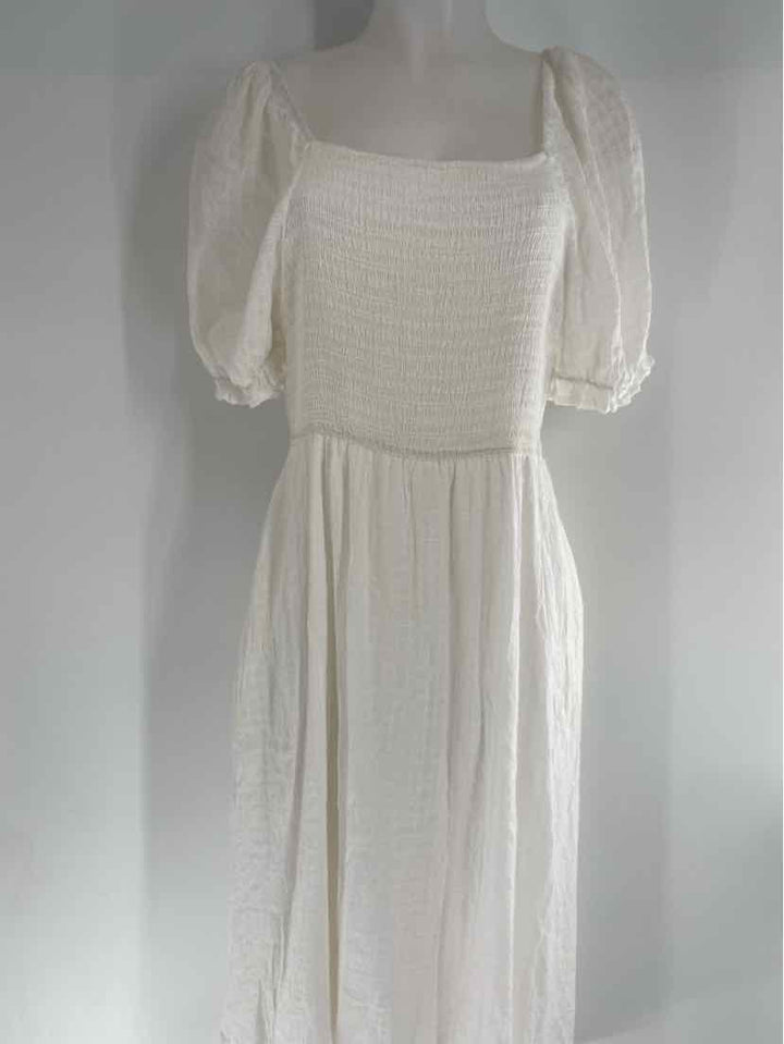 Size L HAYDEN White Dress