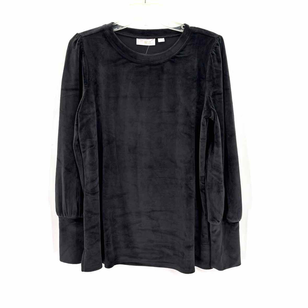 Size M Black Velour Shirt