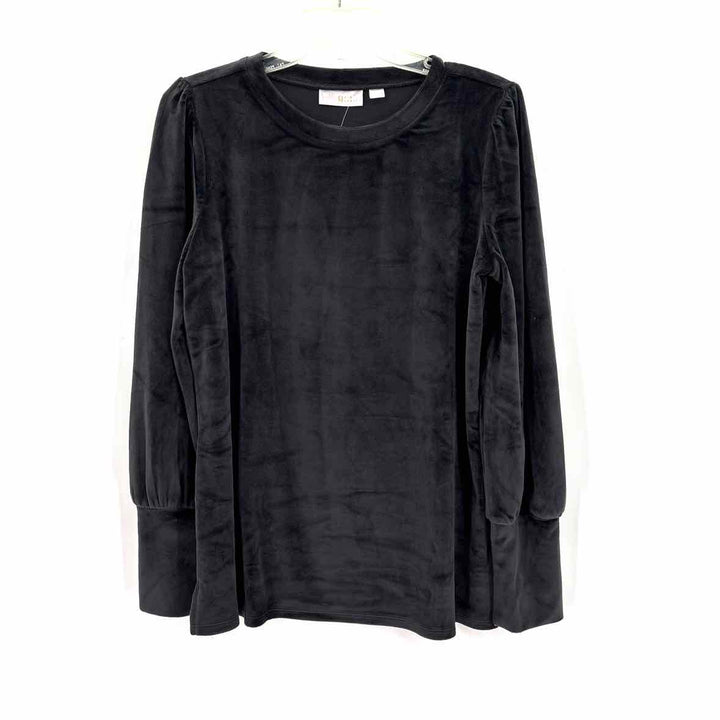 Size M Black Velour Shirt