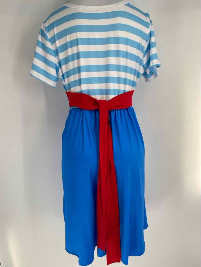 Size L Blue Dress