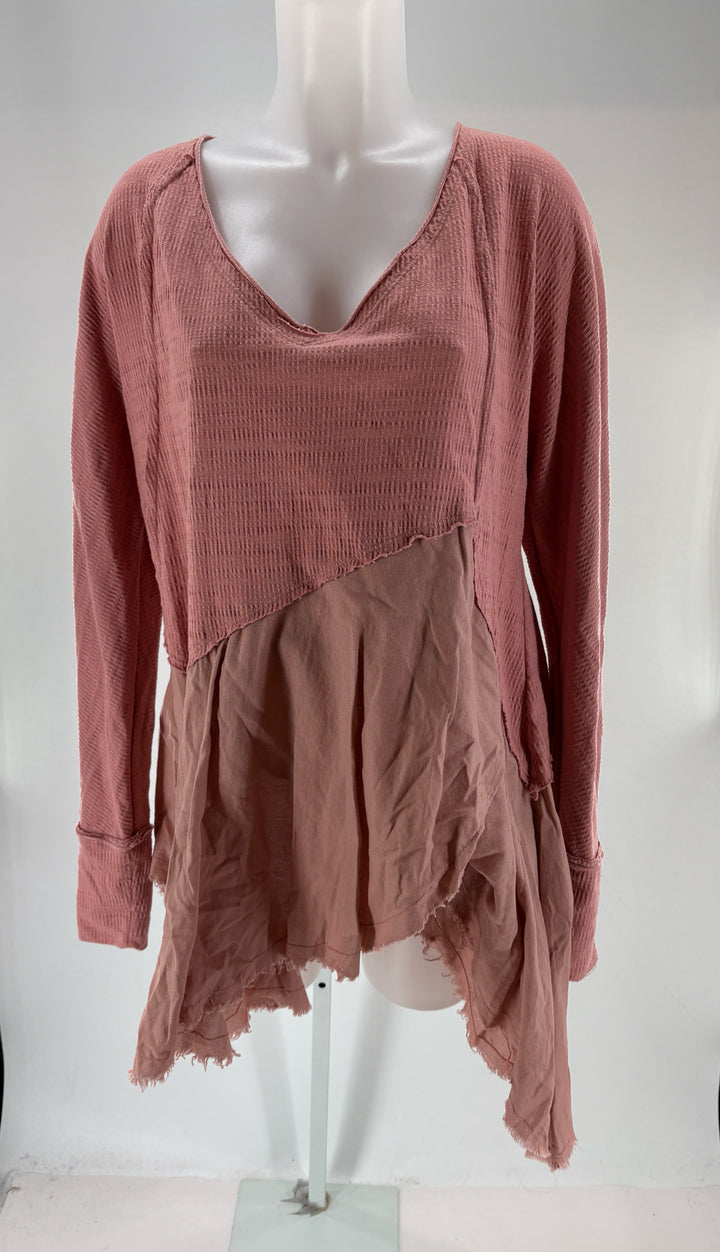 Size M WE THE FREE Mauve Shirt