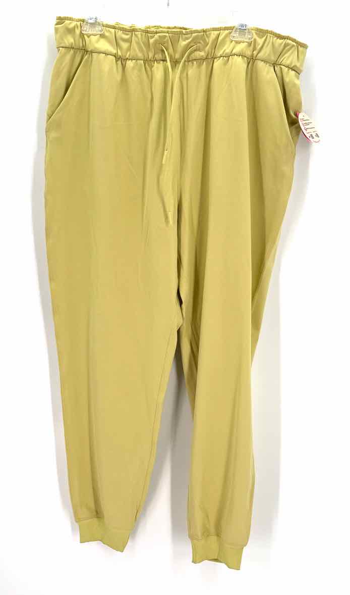 Size 14 Lululemon Yellow Pants