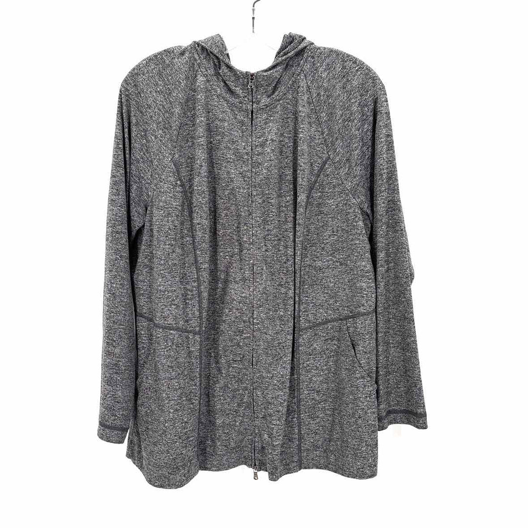 Size L J JILL Gray Jacket