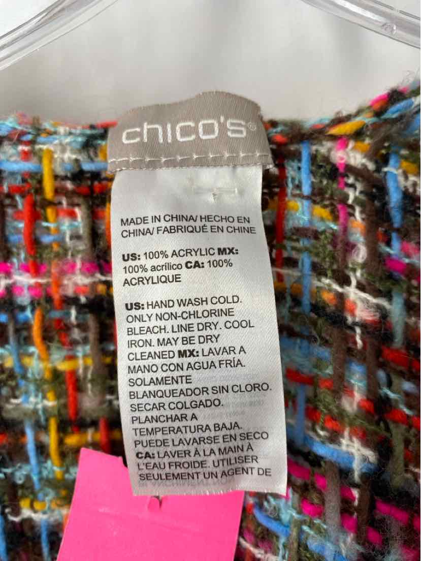 Size One Size Chico's Multi-Color Cardigan