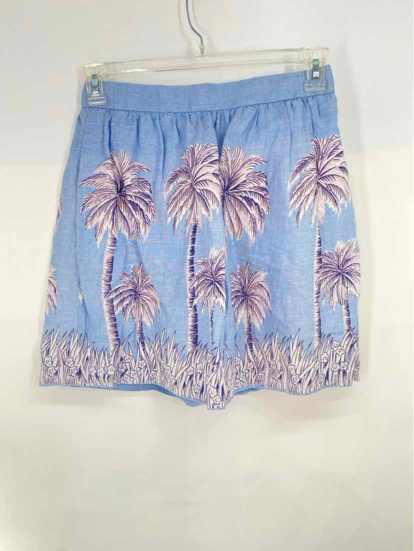 Size 4 J Crew Blue Skirt
