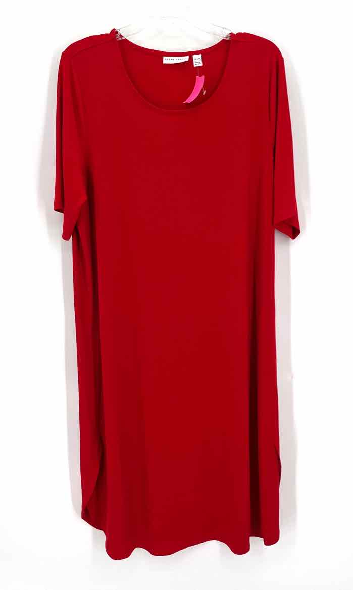 Size XL SUSAN GRAVER Red Dress