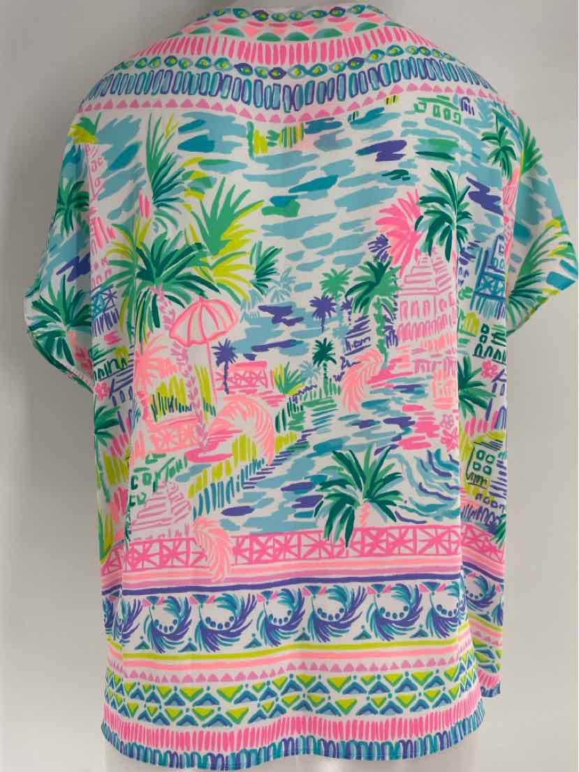 Size M Lilly Pulitzer Multi-Color Shirt