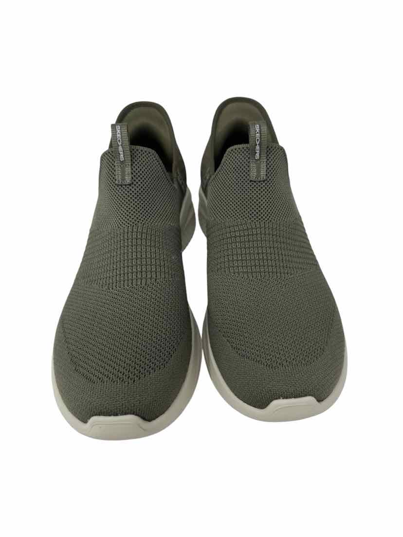 Shoe Size 9 Sketchers Olive Sneakers