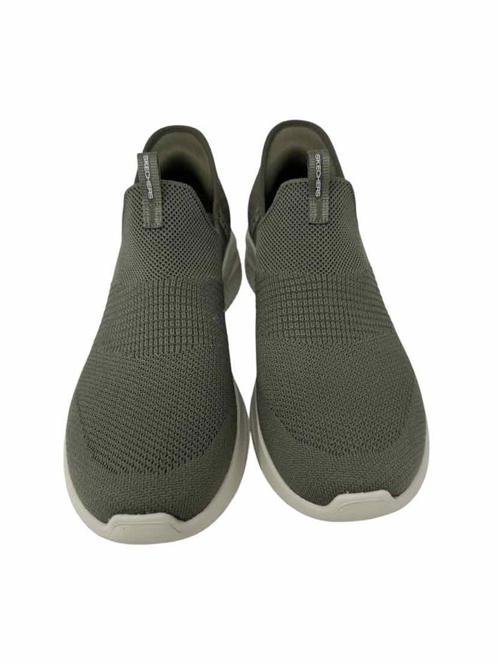Shoe Size 9 Sketchers Olive Sneakers