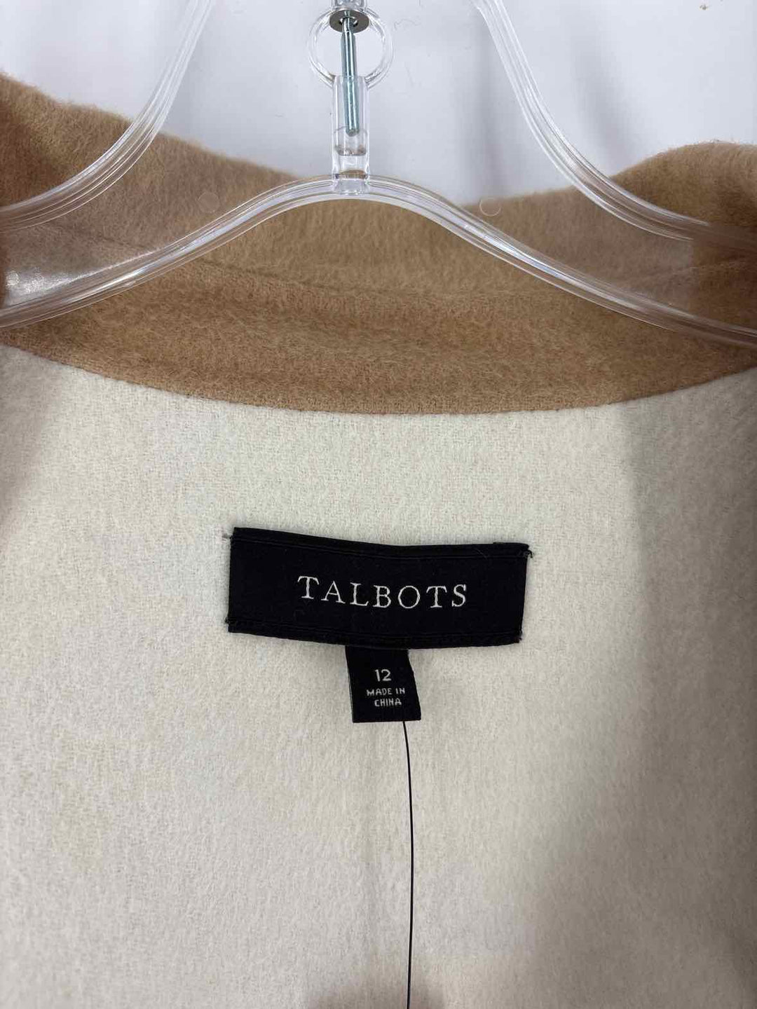 Size 12 Talbots Tan Jacket