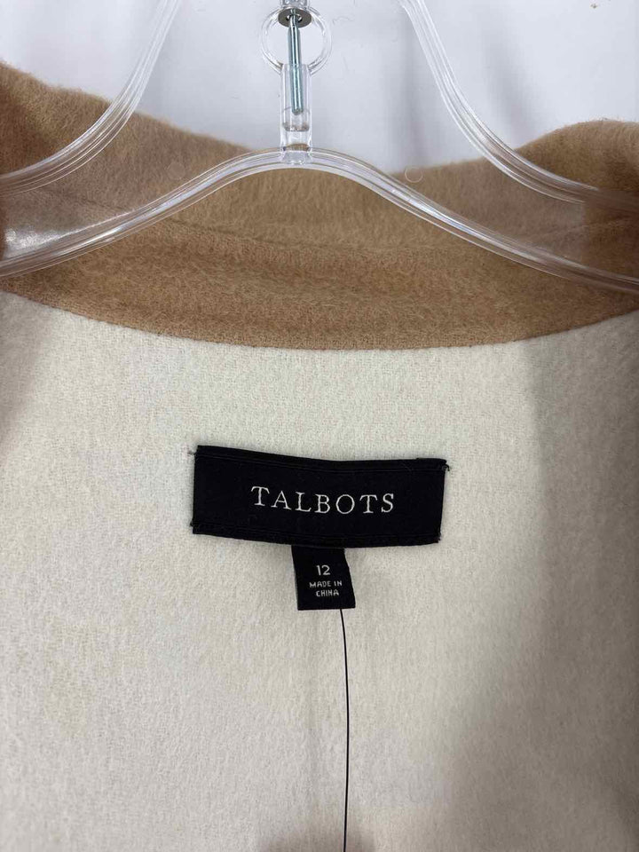 Size 12 Talbots Tan Jacket
