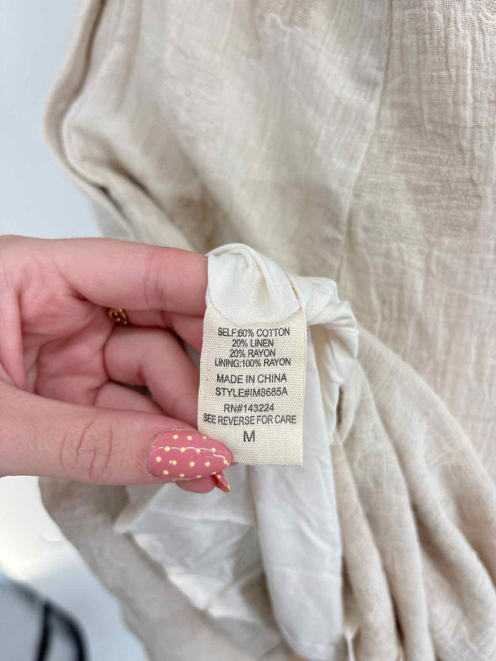 Size M Tan Dress