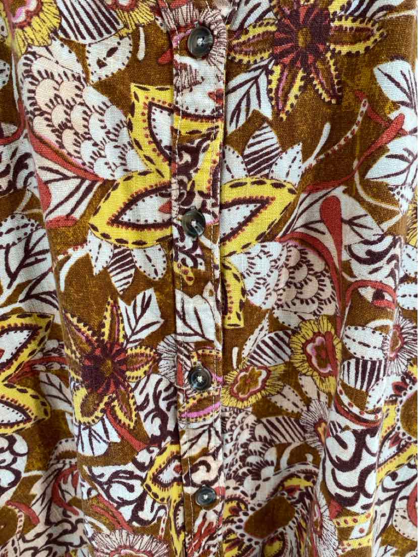Size 1X Anthropologie Mustard Dress