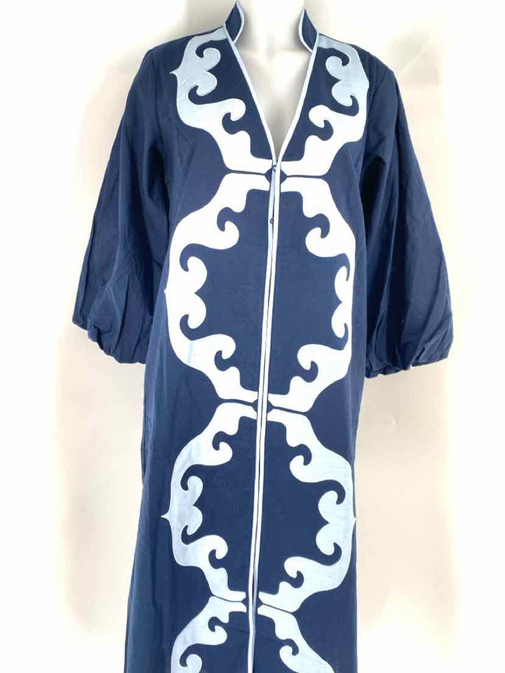 Size S ENGLISH FACTORY Navy Dress