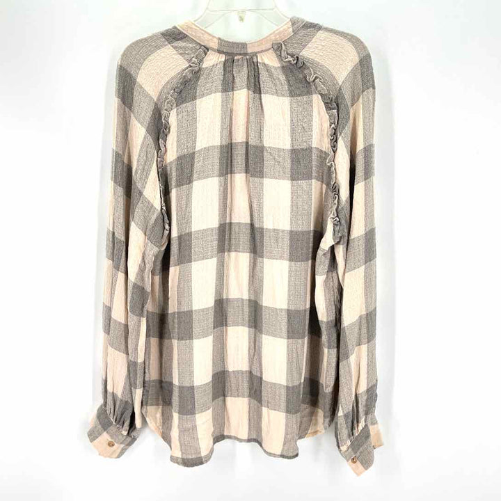 Size XL Pilcro & the Letterpress Gray Shirt