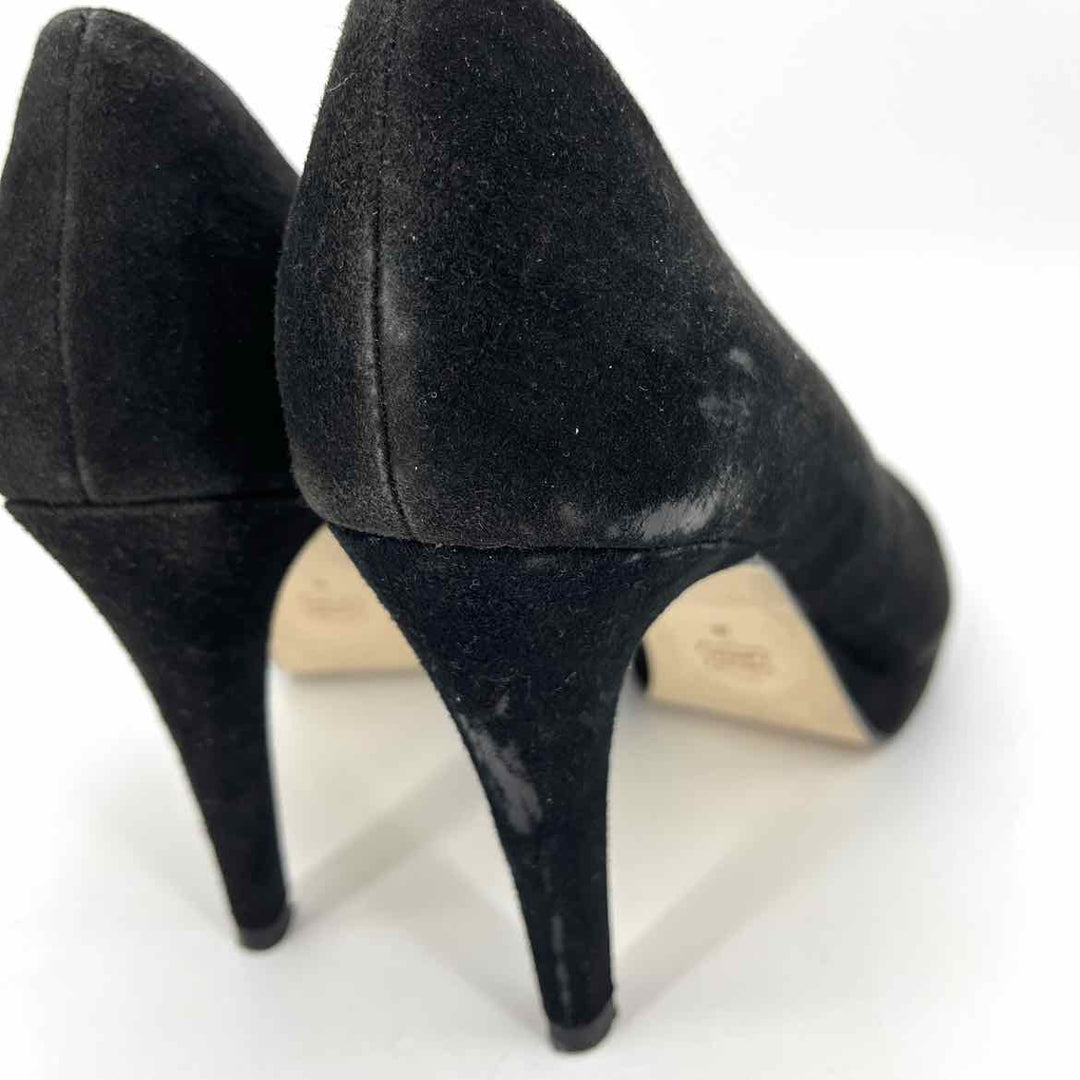 Shoe Size 8 SACHA LONDON Black Leather Heels