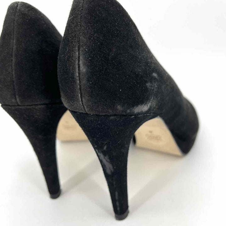 Shoe Size 8 SACHA LONDON Black Leather Heels