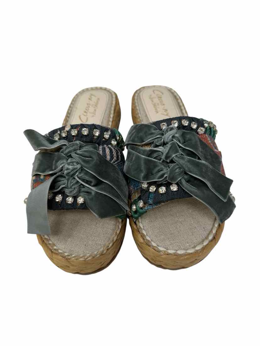 Shoe Size 8.5 Sam Edeleman Multi-Color Sandals