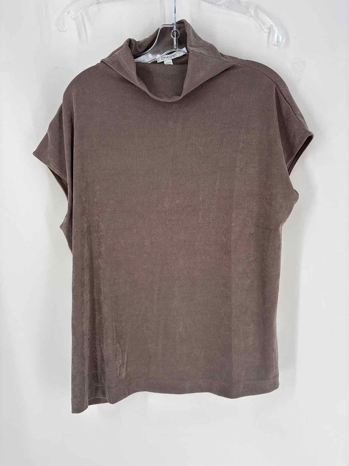 Size XS Chico's Brown Shirt