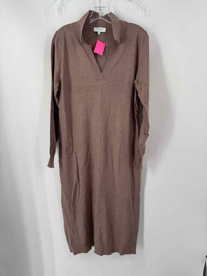 Size S Brown Dress