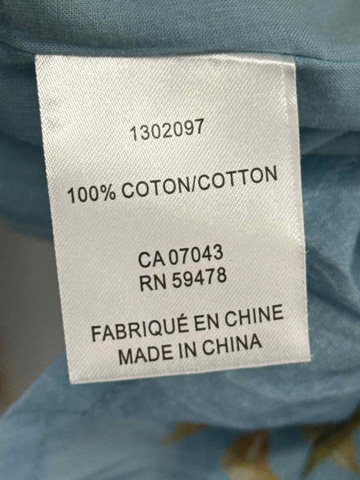 Size M CAMILA COELHO Blue Print Dress