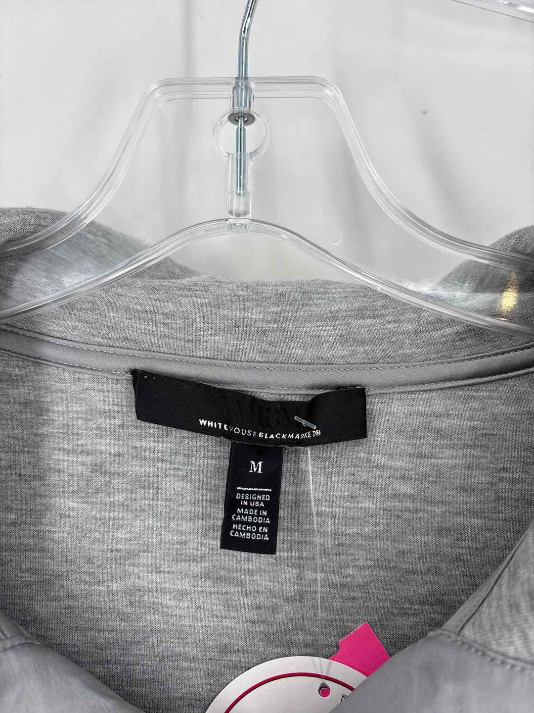 Size M White House Black Market Gray Sweater