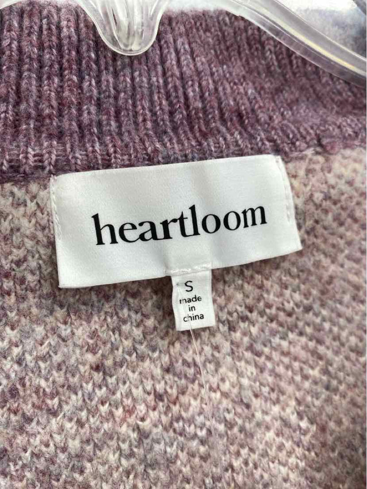 Size S HEARTLOOM Purple Sweater