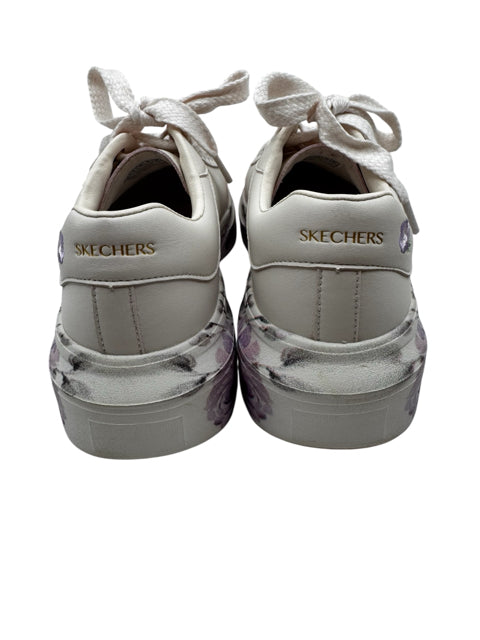 Shoe Size 8 Sketchers Purple Sneakers