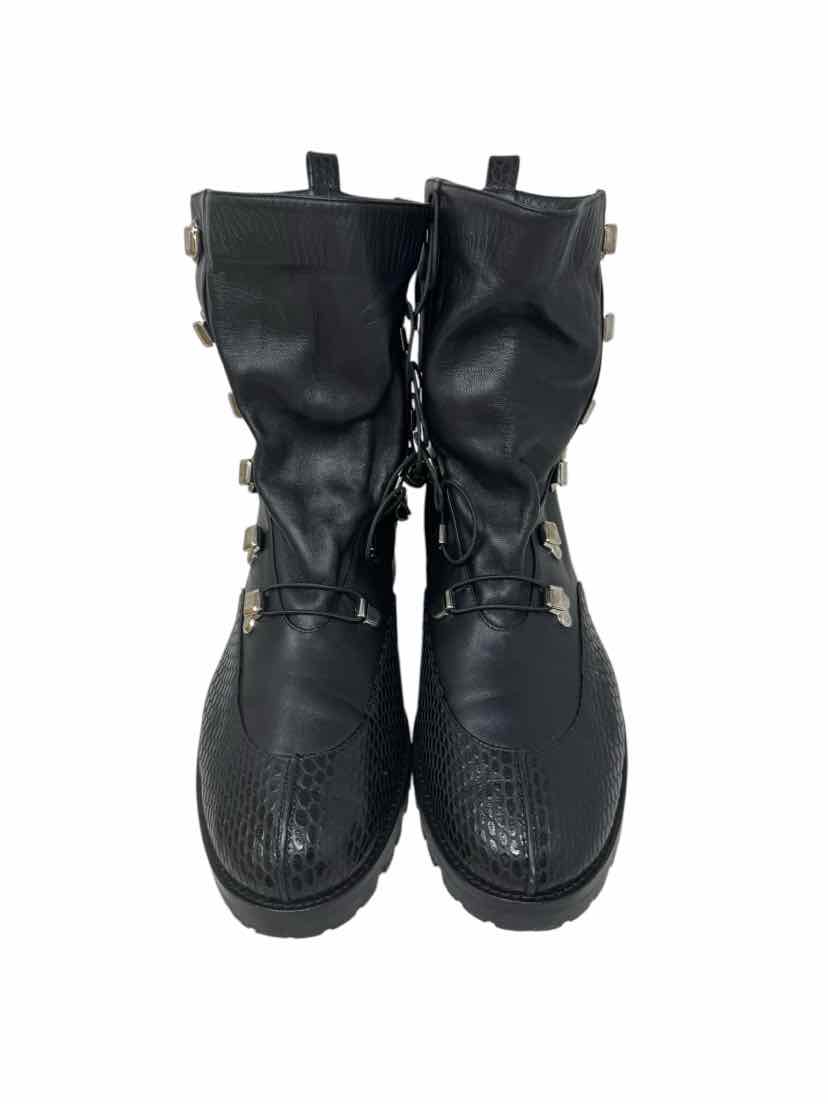 Shoe Size 41 CHRISTIAN LOUBOUTIN Black Leather Luxury - Boots
