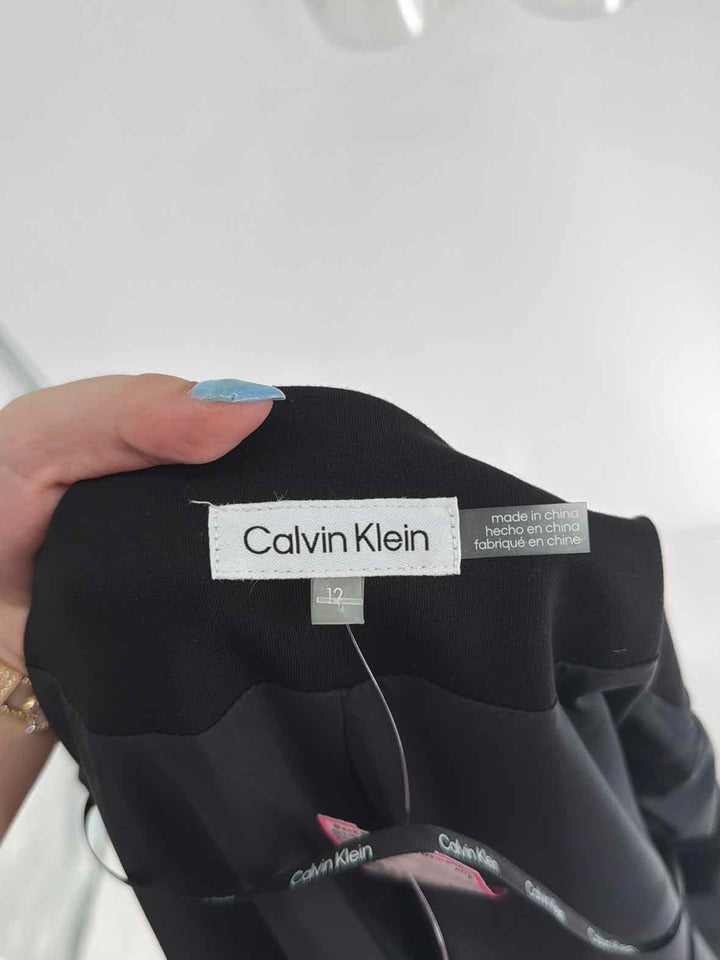 Size 12 Calvin Klein Black Blazer