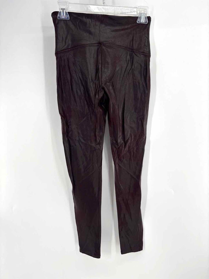 Size L SPANX Burgundy Pants