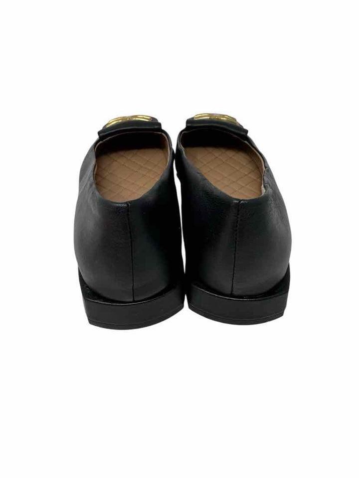Shoe Size 9 Sam Edeleman Black Leather Pumps