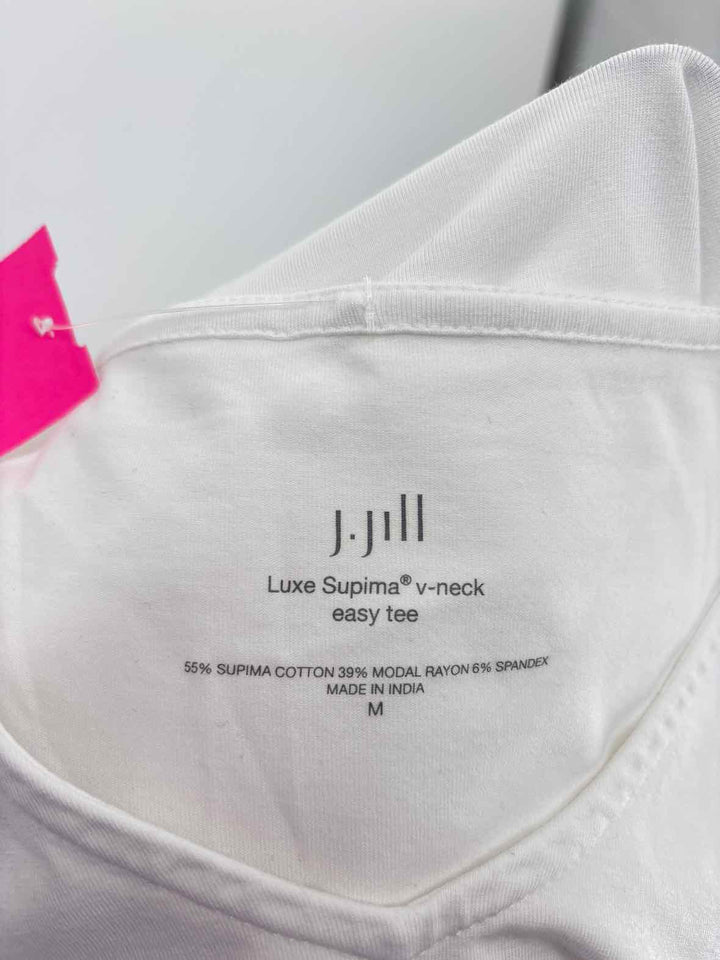 Size M J JILL White Shirt