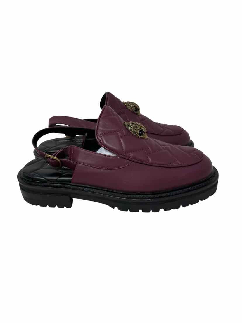 Shoe Size 11 Kurt Geiger Burgundy Leather Loafers