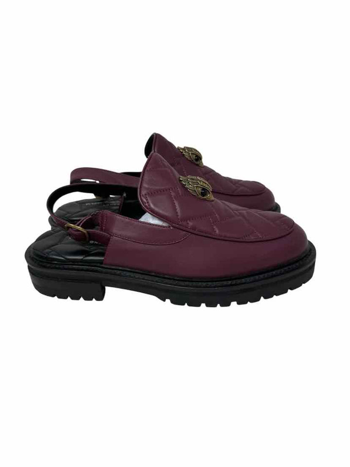 Shoe Size 11 Kurt Geiger Burgundy Leather Loafers