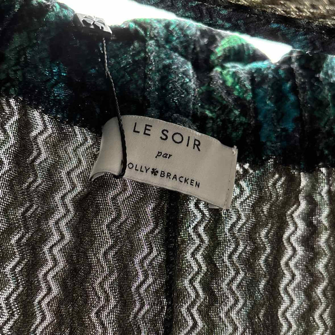 Size S Black Velour Skirt