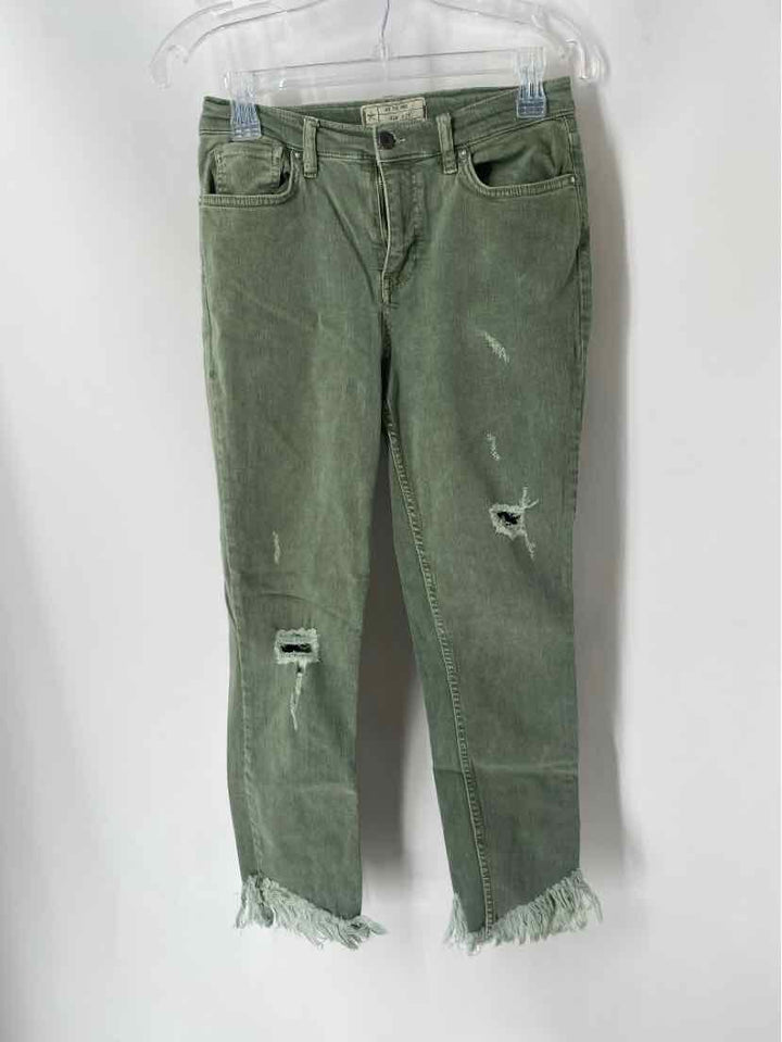 Size 29 FREE PEOPLE Olive Pants