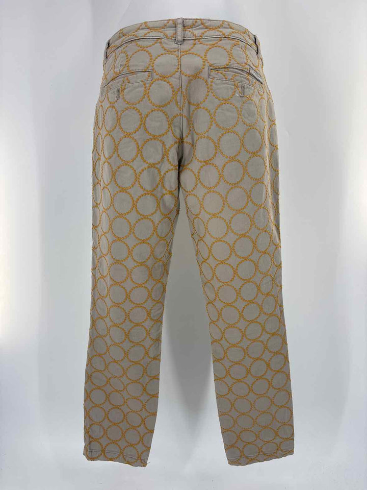 Size 29 Anthropologie Mustard Pants
