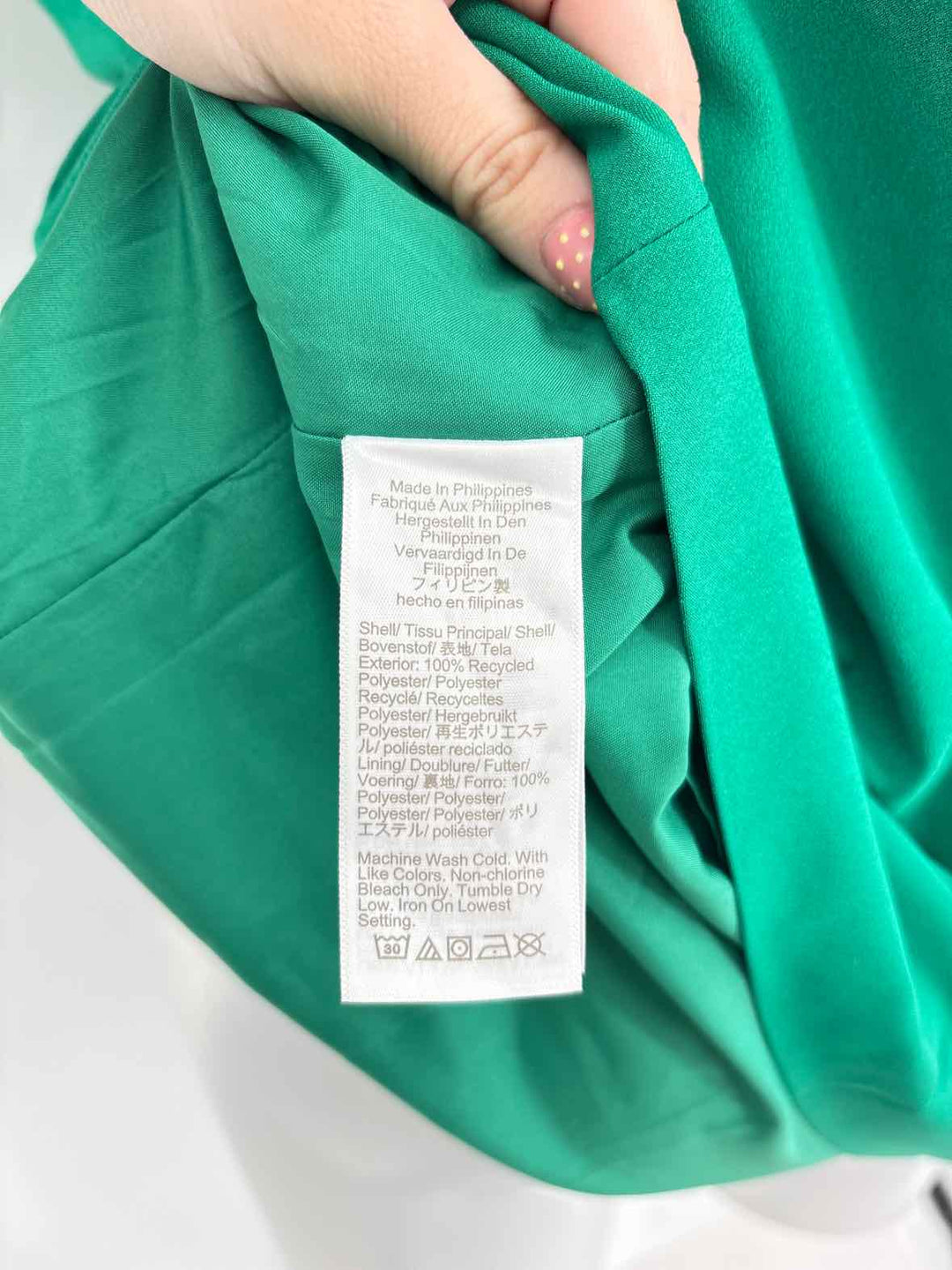 Size 12 J Crew Green Dress