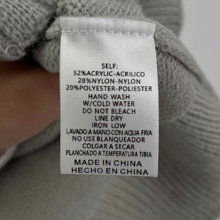 Size M MERCI Gray Knit Cardigan