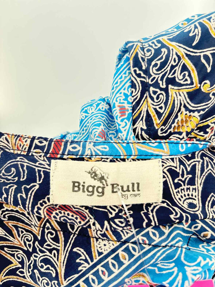 Size S/M Blue Print Dress