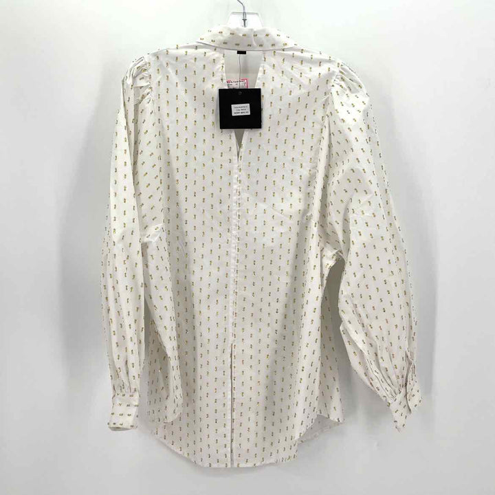 Size M Andrew Marc White Shirt
