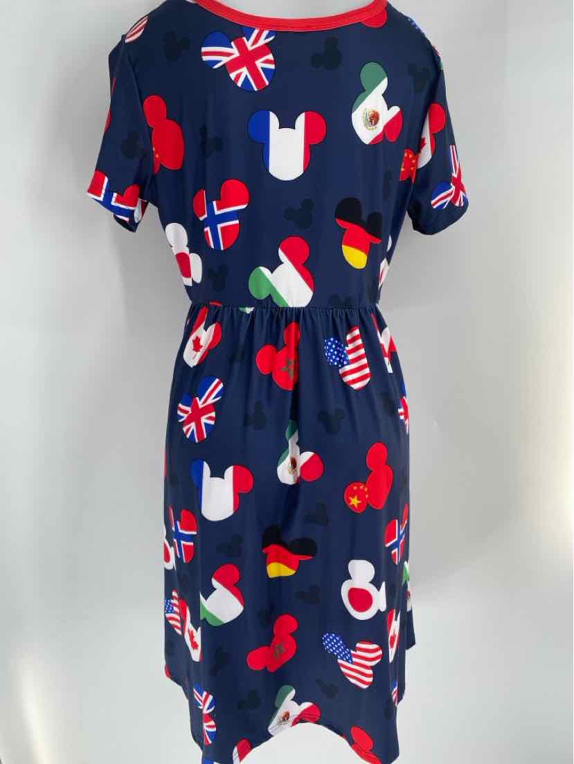 Size L Multi-Color Dress