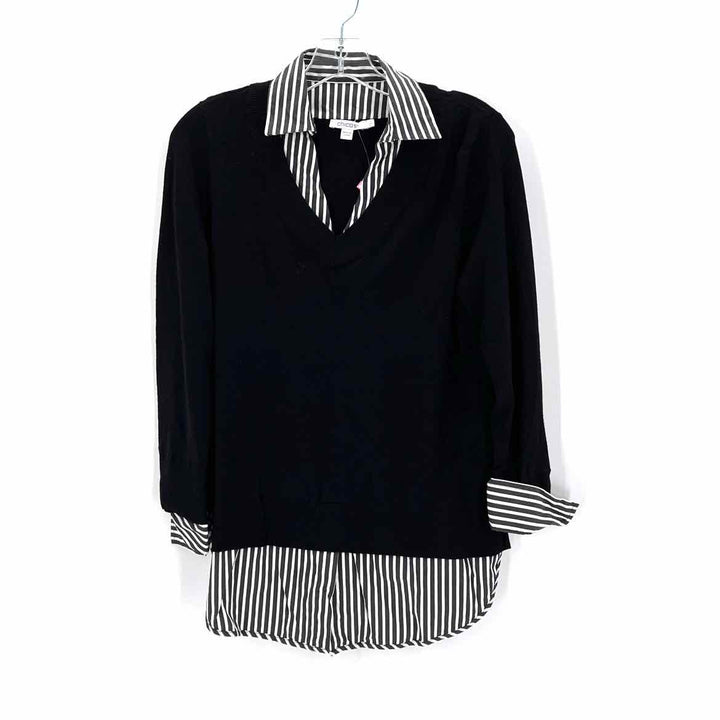 Size M Chico's Black Sweater